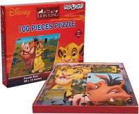 Miss & Chief by Flipkart 100 Piece Puzzle Lion King  (100 Pieces)