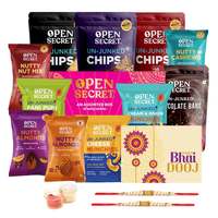 Open Secret Premium Gifts | Nutty Cookies with Dry Fruits|1 Celebration Gift Box(12 Cookies)|No Added Maida | father s day gifts | Gift for Dad/Father