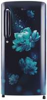 LG 190L 3 Star Direct-Cool Single Door Refrigerator (GL-B201ABCD, Blue Charm, Fast Ice Making)