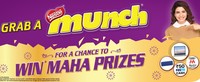 Munch Maha Fest Contest SMS & Win Paytm CB/Myntra Voucher/Speakers/Laptops (Lot No. Based)