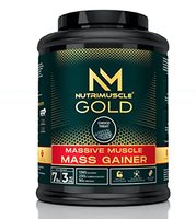  Nutrimuscle Massive Gold Muscle Mass Gainer 7 Lbs 3.175 Kgs Choco Treat