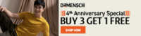  Damensch- Sitewide Buy 3 Get 1 Free
