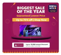 Mi Diwali Sale Upto 75% Off + Upto Rs.9250 off with Select Axis Bank Cards & EMI 