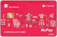 BOB now giving Snapdeal RuPay card to existing card holders pre-approved