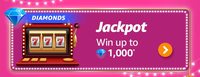Weekend Jackpot Win Assured Min 50 Max 1000 diamonds 