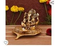 [Few Left ] Collectible India Large Hanuman Brass Sculpture (9 Inches)