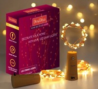 Desidiya 20 LEDs 2.2 m Gold Rice Lights (Pack of 1)