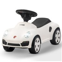 Lightening Deal - Baybee Bolt Push Ride on Car for Kids, Baby Ride on Push Car for Kids with Music, Led Light & Comfort Seat | Kids Car Ride on Toy | Ride on Baby Car for Kids to Drive 1 to 3 Years Boys Girls (White)