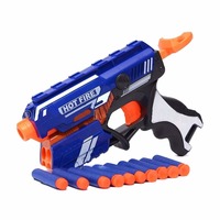 Storio Blaze Storm Hot Fire Soft Bullet Gun Toy with 10 Safe Soft Foam Bullets