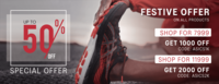 Asics Festive Offer - Up to 50% Off + Extra Up to Rs.2000 Off 