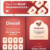 Swiggy : Play & Get Chance to Win Free ₹75 swiggy money