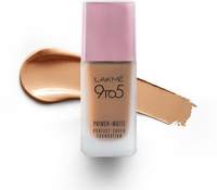 Lakmé 9To5 Primer + Matte Perfect Cover Foundation  (C300 Cool Cinnamon, 25 ml)