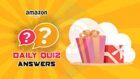 Amazon Daily Quiz Answers 19th October 2022