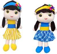 Tiny Miny Super Soft Toy Huggable for Girls (Cute Doll) - 40 cm  (Multicolor)