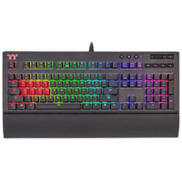Thermaltake X1 RGB Gaming Keyboard (KB-TPX-BLBRUS-01, Cherry Mix Blue)