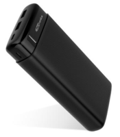 Portronics Power PRO 20K 20000 mAh Power Bank with Dual Output and Dual Input I Fast Charging I Power Delivery (Black) (POR-1113)