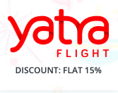Gyftr HDFC - Yatra Flight vouchers 15% off + Extra cashback