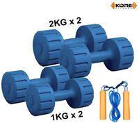 Kore K-DM-1kg +2kg-Combo 165 Dumbbells Set 2