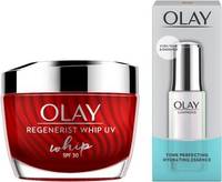 OLAY Regenerist Whip 50gm and Luminous Essence- Power Duo