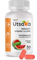 Nector Utsava Vitamin C Watermelon Chewable Tablets, Immunity Antioxidant & Skincare  (30 Tablets)
