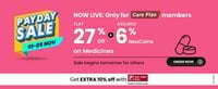Get Flat 25% off on Medicines on first order (30% Effectively)