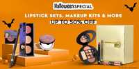 Sugar Cosmetic - Halloween Special Upto 50% off on Lipsticks Set , Makeup Kits & More