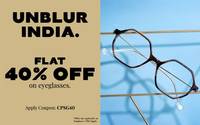 Visionexpress - Flat 40% Off on Eyeglasses & Sunglasses