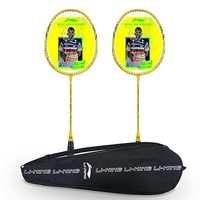 Li-Ning Aluminum XP 2020 Badminton Racket (Yellow) -Set of 2