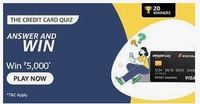 Amazon The Credit Card Quiz Answers
