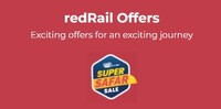 redRail 1st Anniversary Spin Wheel Get A Chance To Win Free Train Ticket, Discount Coupons