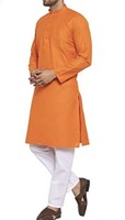 Men Kurta and Pyjama Set Cotton Blend