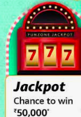 Amazon jackpot win 50,000 and more