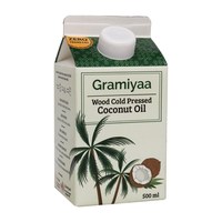 Gramiyaa Wood Cold Pressed Coconut Oil: 500 ml