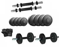 Protoner DUMB16KG Rubber Dumbbell Set