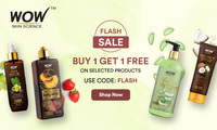 WOW Skin Science- Buy 1 Get 1 Free (Valid till midnight)