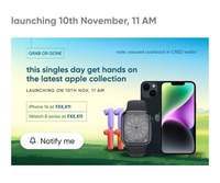 Cred  Grab or Gone - Apple iPhone 14 - 256 GB @ Rs.80111