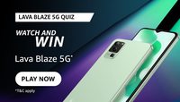 Amazon Lava Blaze 5G Quiz Answers