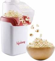 Lifelong Movie Night Combo - OTT Subscription with Lifelong PopCorn Maker (White, Red)