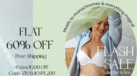Zivame Flash Sale : Flat 60% Off + Extra Rs.200 Off