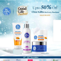 TheMomsco Goodlife Festival : Upto 50% off + Free gifts on orders (15-22 November)