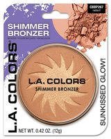 L.A. COLORS Shimmer Bronzer, Bronze, 12 g