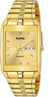 Take a look at this HMT DLX HMDX-9051 Original Permanent Golden Color Analog Watch  - For Men on Flipkart.