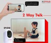 CP PLUS E-24A FULL HD Wi-Fi PT Camera with 360 Degree and Google and Alexa Supported Security Camera  (128 GB, 1 Channel)