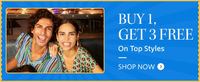 Myntra Flash Sale Buy 1 Get Extra 1/2/3 Free