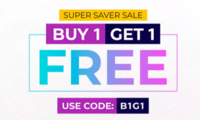 Pilgrim Super Saver Sale Buy 1 Get 1 Free