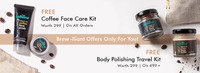 Mcaffeine: Free Coffee Face Care Kit worth 299 on all orders | FREE Body Polishing Kit on all orders above 699