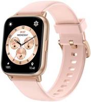 Amazfit Pop 2 with Ultra-large 1.78'' HD AMOLED Display, BT Calling, SpO2 Smartwatch (Black Strap, Free Size)