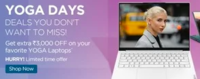 Lenovo Yoga Products - Flat Rs.3000 OFF & Spin Win Also