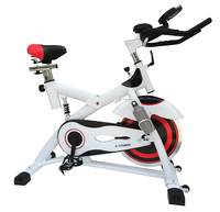 Kobo 18 Kg Flywheel Fitness Spin Bike With Hand Pulse and Arm Support Pads (IMPORTED)