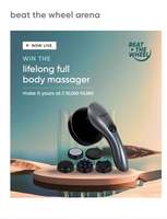  Cred Beat The Wheel Chance To Win Lifelong Body Massenger And Cashback